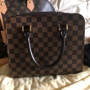 Louis Vuitton triana satchel bag
